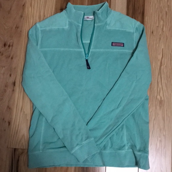 Vineyard Vines Sweaters - vineyard vines turquoise shep pullover. Medium